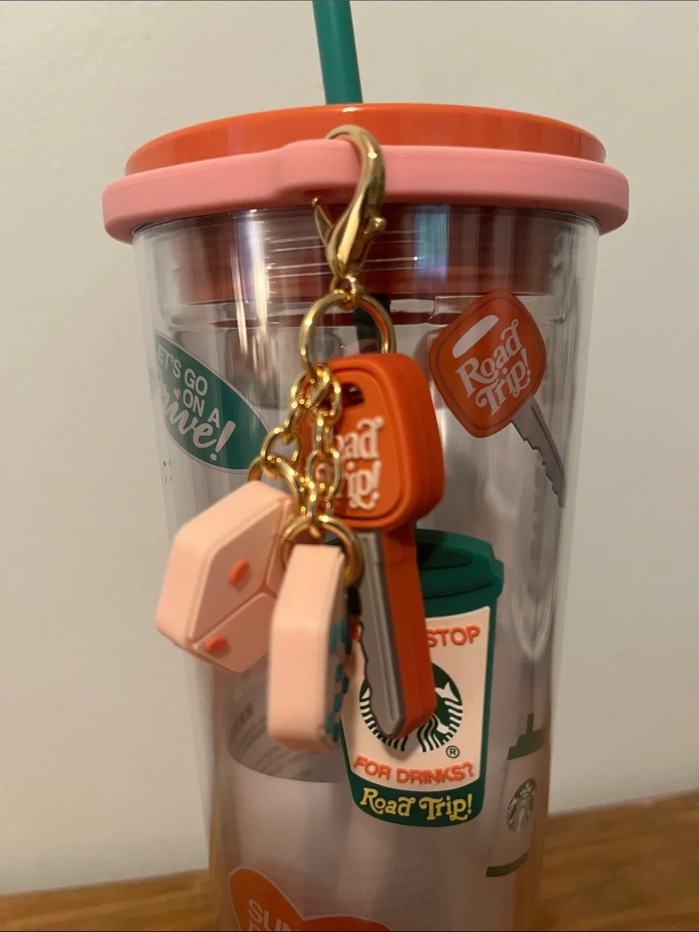 Starbucks X Dandy NWT Limited Edition Road Trip Cold Cup